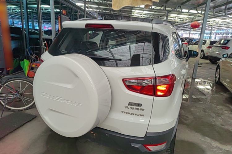 Used Ford EcoSport 2013 1.5L Automatic Prestige Model Rear Right 45 Deg