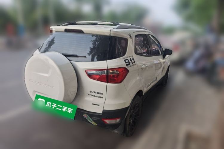 Used Ford EcoSport 2013 1.0L GTDi Manual Luxury Model Rear Right 45 Deg