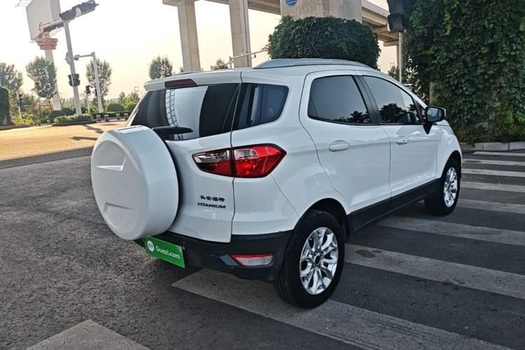 Used Ford EcoSport 2013 1.5L Automatic Prestige Model Rear Right 45 Deg