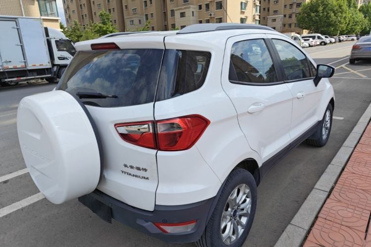 Used Ford EcoSport 2013 1.5L Automatic Prestige Model Rear Right 45 Deg