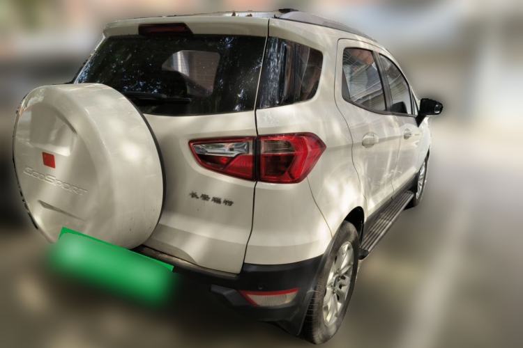 Used Ford EcoSport 2013 1.5L Automatic Prestige Model Rear Right 45 Deg