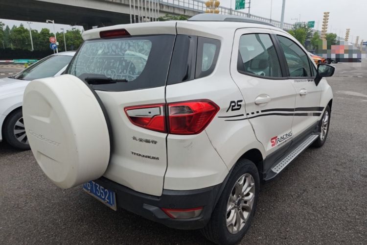 Used Ford EcoSport 2013 1.5L Automatic Prestige Model Rear Right 45 Deg