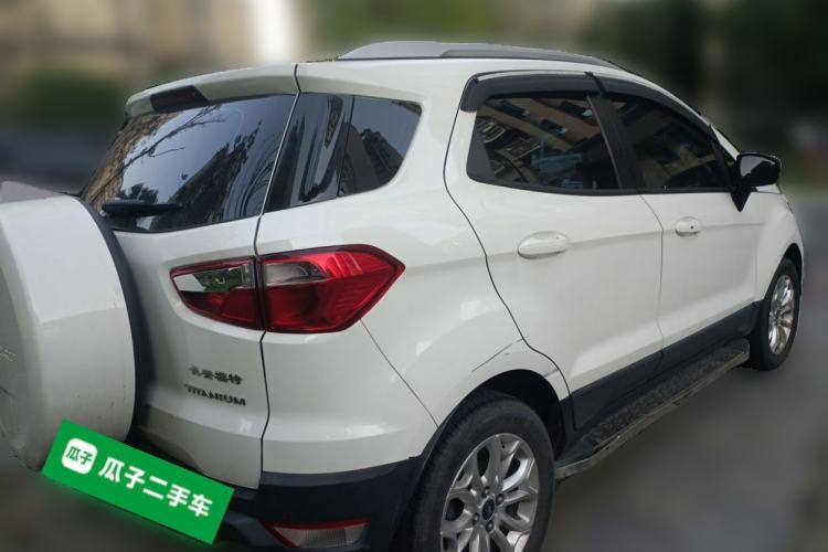 Used Ford EcoSport 2013 1.5L Automatic Prestige Model Rear Right 45 Deg