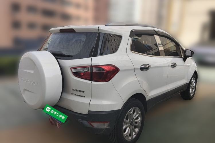 Used Ford EcoSport 2013 1.5L Automatic Prestige Model Rear Right 45 Deg