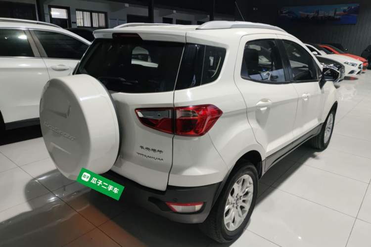 Used Ford EcoSport 2013 1.5L Automatic Prestige Model Rear Right 45 Deg