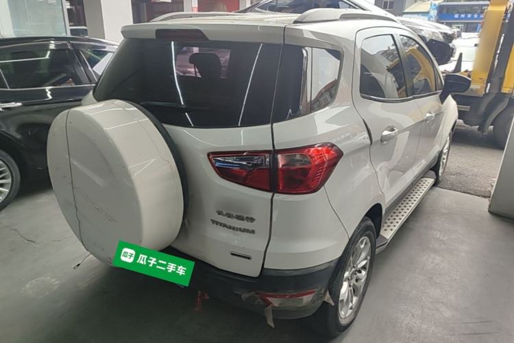 Used Ford EcoSport 2013 1.0L GTDi Manual Luxury Model Rear Right 45 Deg