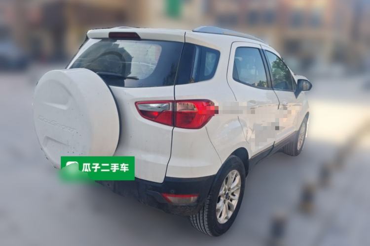 Used Ford EcoSport 2013 1.5L Automatic Prestige Model Rear Right 45 Deg