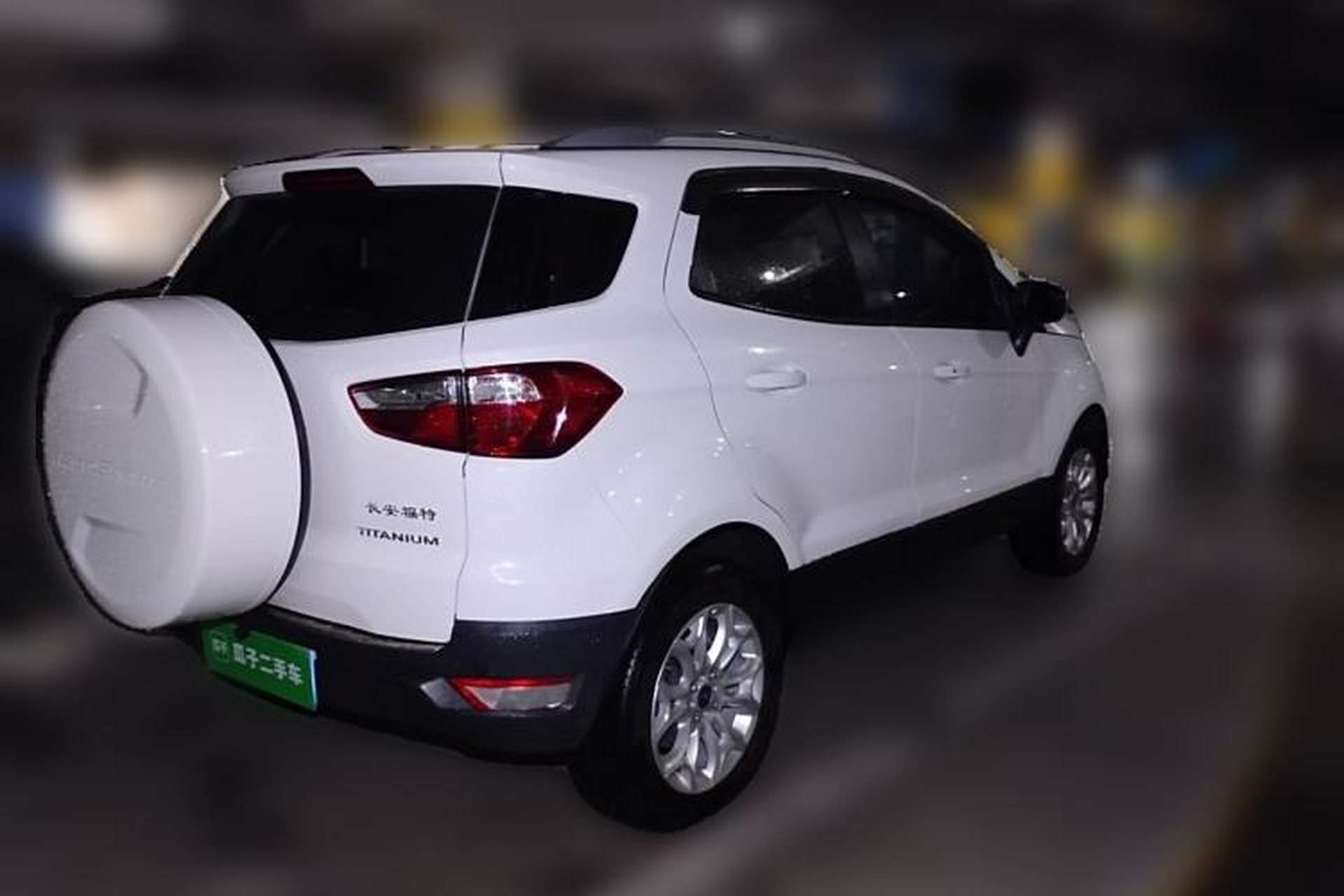 Used Ford EcoSport 2013 1.5L Automatic Prestige Model Rear Right 45 Deg