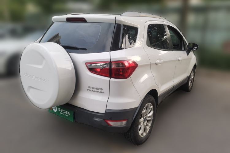 Used Ford EcoSport 2013 1.5L Automatic Prestige Model Rear Right 45 Deg