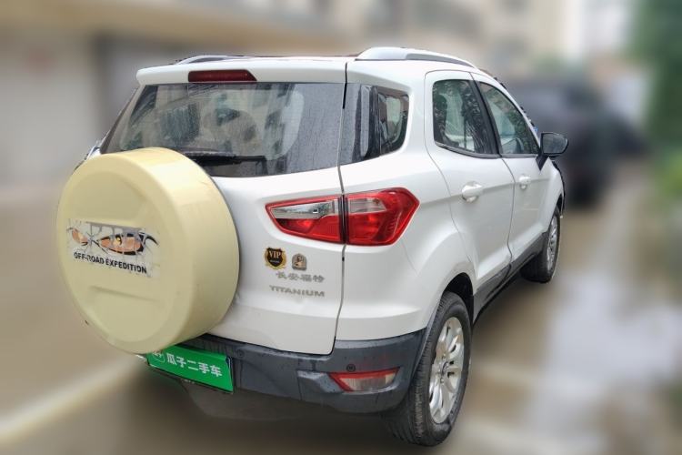 Used Ford EcoSport 2013 1.5L Automatic Prestige Model Rear Right 45 Deg