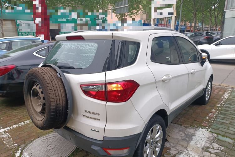 Used Ford EcoSport 2013 1.0L GTDi Manual Luxury Model Rear Right 45 Deg