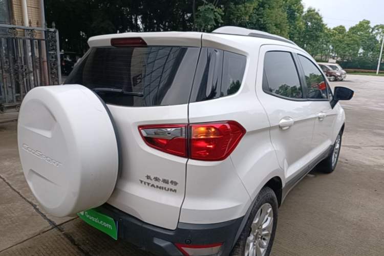 Used Ford EcoSport 2013 1.5L Automatic Prestige Model Rear Right 45 Deg