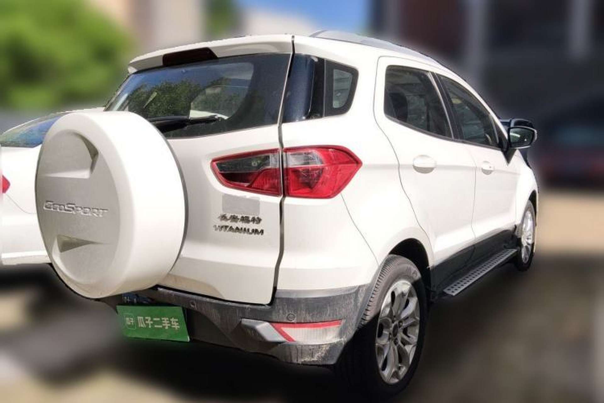 Used Ford EcoSport 2013 1.5L Automatic Prestige Model Rear Right 45 Deg