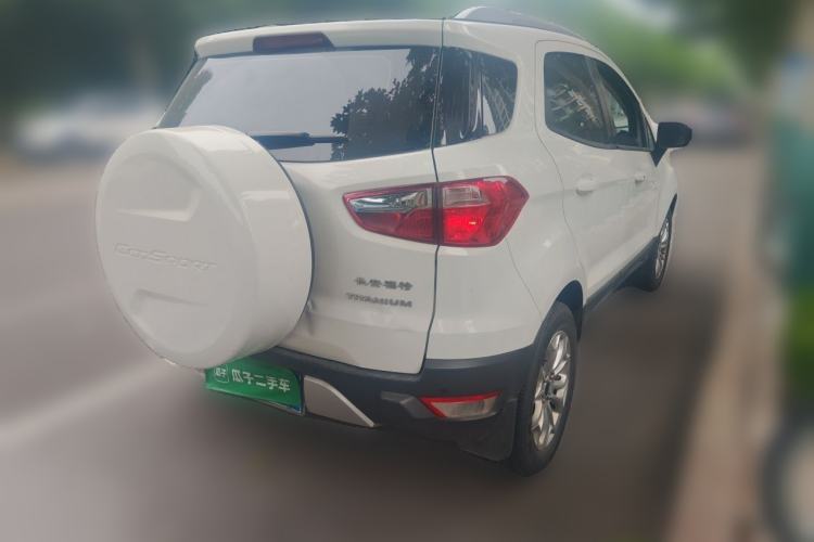 Used Ford EcoSport 2013 1.5L Automatic Prestige Model Rear Right 45 Deg