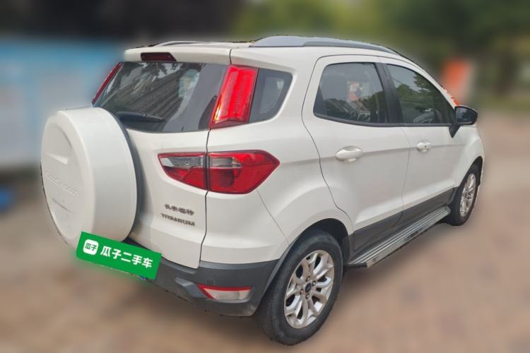 Used Ford EcoSport 2013 1.5L Automatic Prestige Model Rear Right 45 Deg