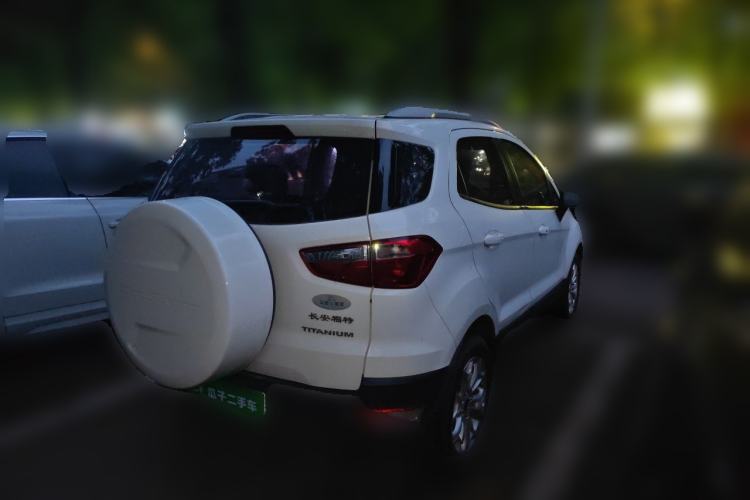 Used Ford EcoSport 2013 1.5L Automatic Prestige Model Rear Right 45 Deg