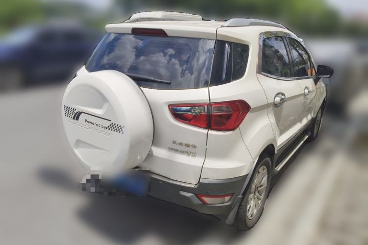 Used Ford EcoSport 2013 1.5L Automatic Prestige Model Rear Right 45 Deg