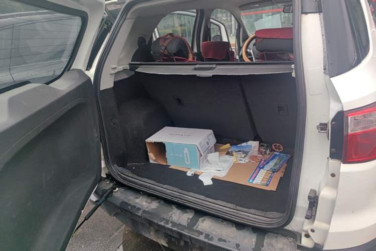 Used Ford EcoSport 2013 1.5L Automatic Prestige Model Trunk