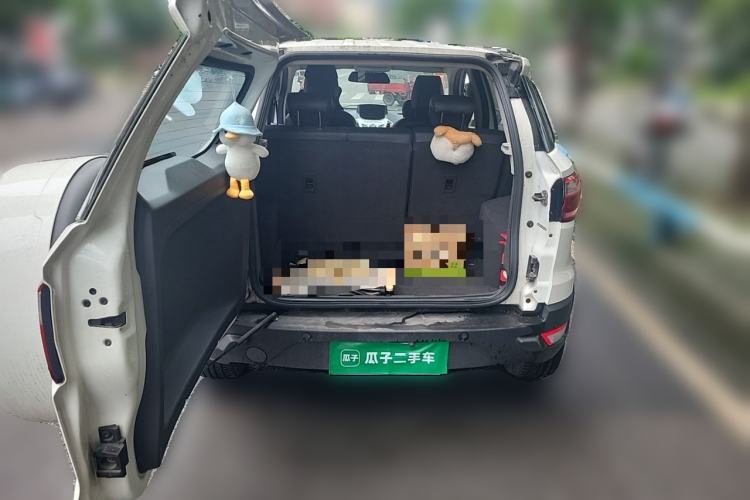 Used Ford EcoSport 2013 1.5L Automatic Prestige Model Trunk