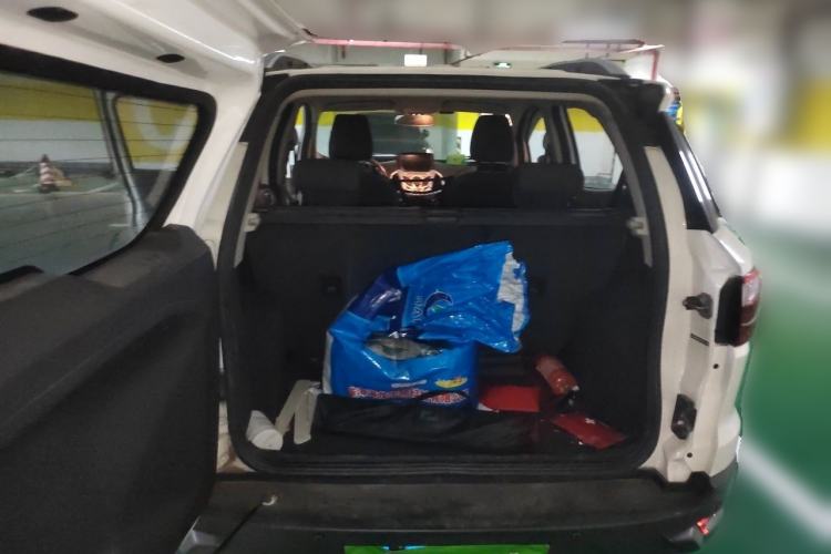 Used Ford EcoSport 2013 1.5L Automatic Prestige Model Trunk