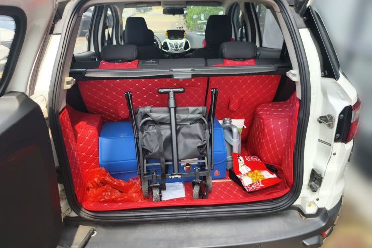 Used Ford EcoSport 2013 1.5L Automatic Prestige Model Trunk