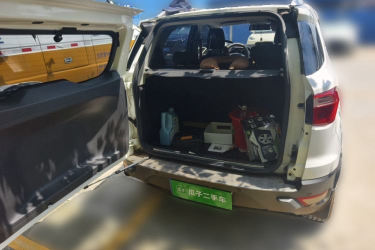 Used Ford EcoSport 2013 1.5L Automatic Prestige Model Trunk