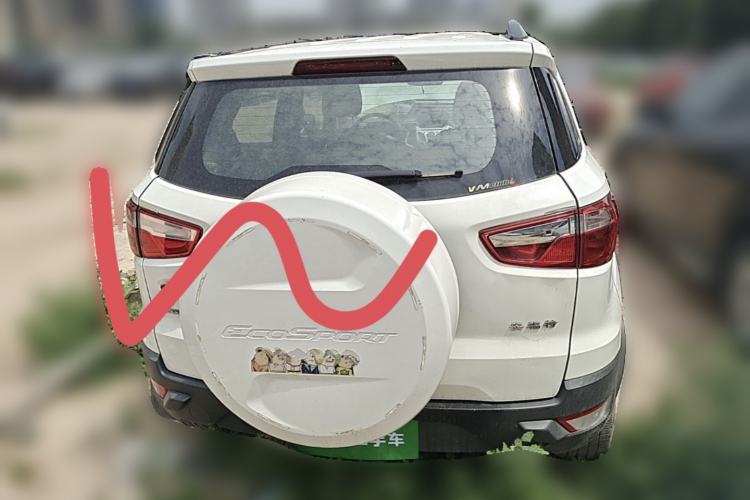 Used Ford EcoSport 2013 1.5L Automatic Fashion Model Trunk