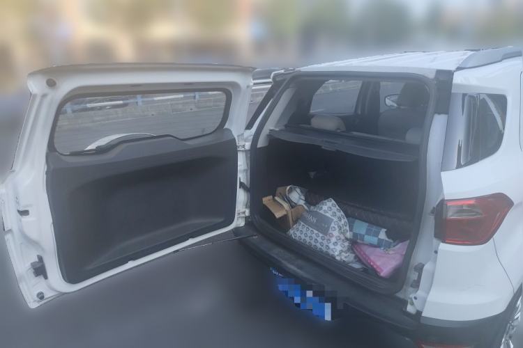 Used Ford EcoSport 2013 1.5L Automatic Prestige Model Trunk