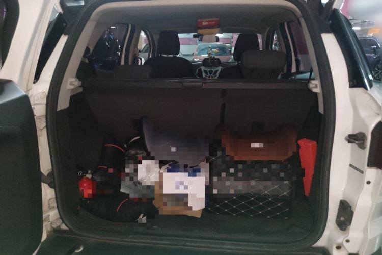 Used Ford EcoSport 2013 1.5L Automatic Prestige Model Trunk