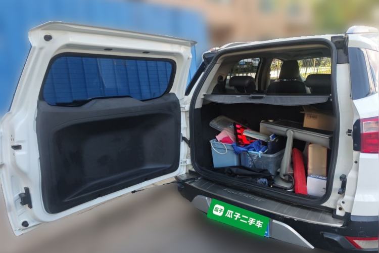 Used Ford EcoSport 2013 1.5L Automatic Prestige Model Trunk