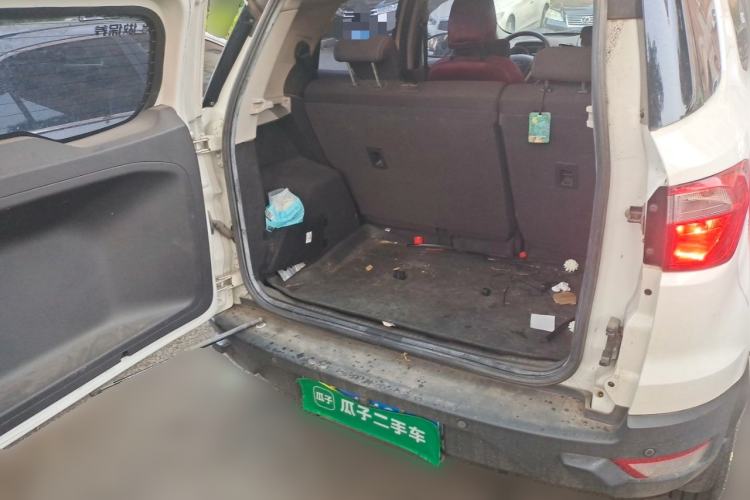 Used Ford EcoSport 2013 1.5L Automatic Prestige Model Trunk