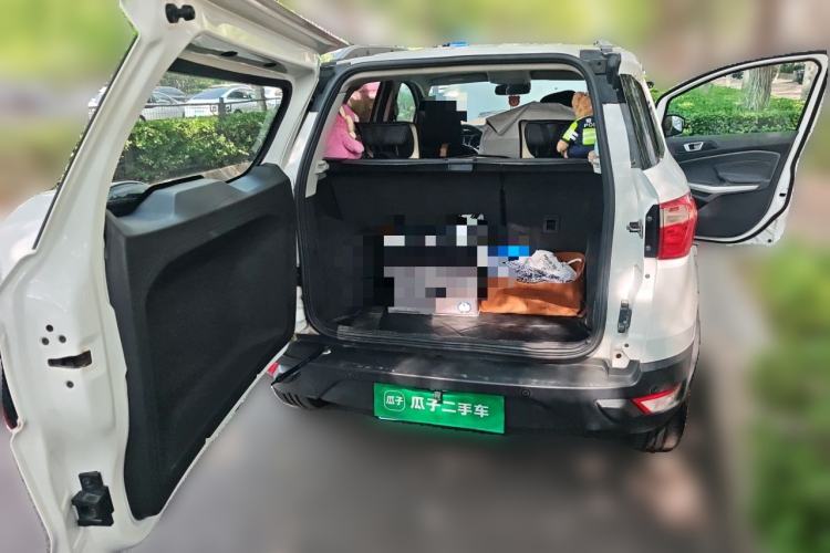 Used Ford EcoSport 2013 1.5L Automatic Prestige Model Trunk
