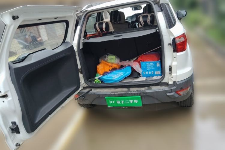 Used Ford EcoSport 2013 1.5L Automatic Prestige Model Trunk