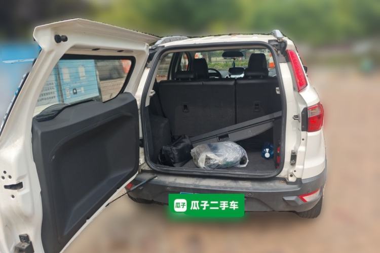 Used Ford EcoSport 2013 1.5L Automatic Prestige Model Trunk
