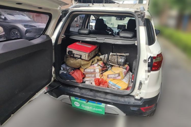 Used Ford EcoSport 2013 1.5L Automatic Prestige Model Trunk