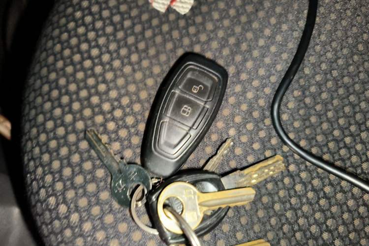 Used Ford EcoSport 2013 1.5L Automatic Prestige Model Vehicle Key