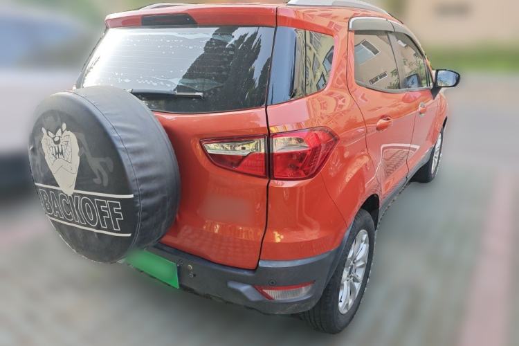 Used Ford EcoSport 2013 1.5L Automatic Prestige Model Rear Right 45 Deg