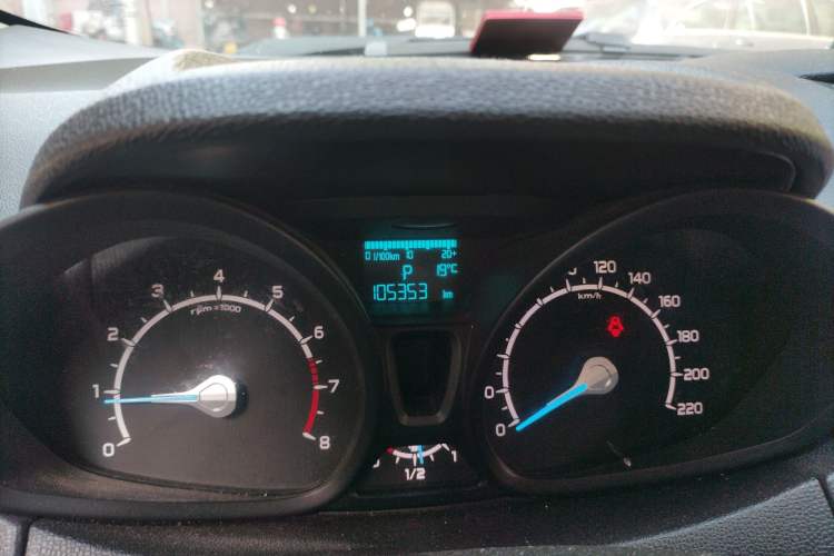 Used Ford EcoSport 2016 1.5L Automatic Sport Collection Edition Odometer Close Up