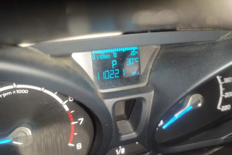 Used Ford EcoSport 2016 1.5L Automatic Sport Collection Edition Odometer Close Up