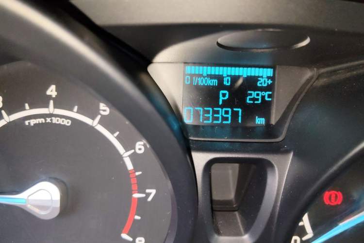 Used Ford EcoSport 2016 1.5L Automatic Sport Collection Edition Odometer Close Up