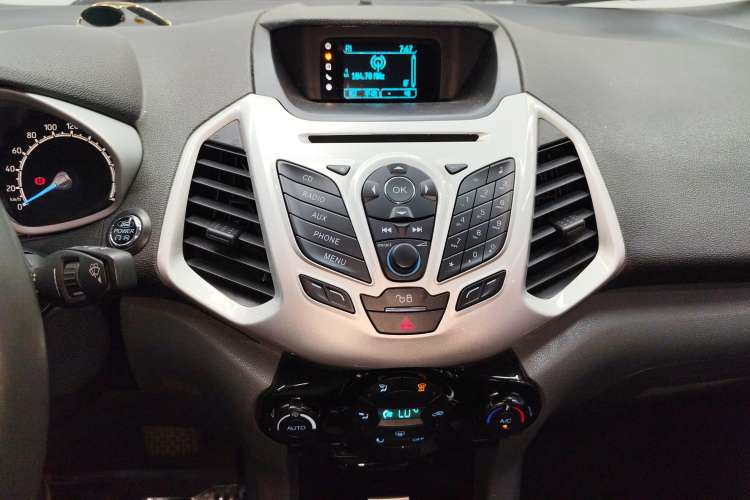 Used Ford EcoSport 2017 1.5L Automatic Prestige Model Audio And AC Panel