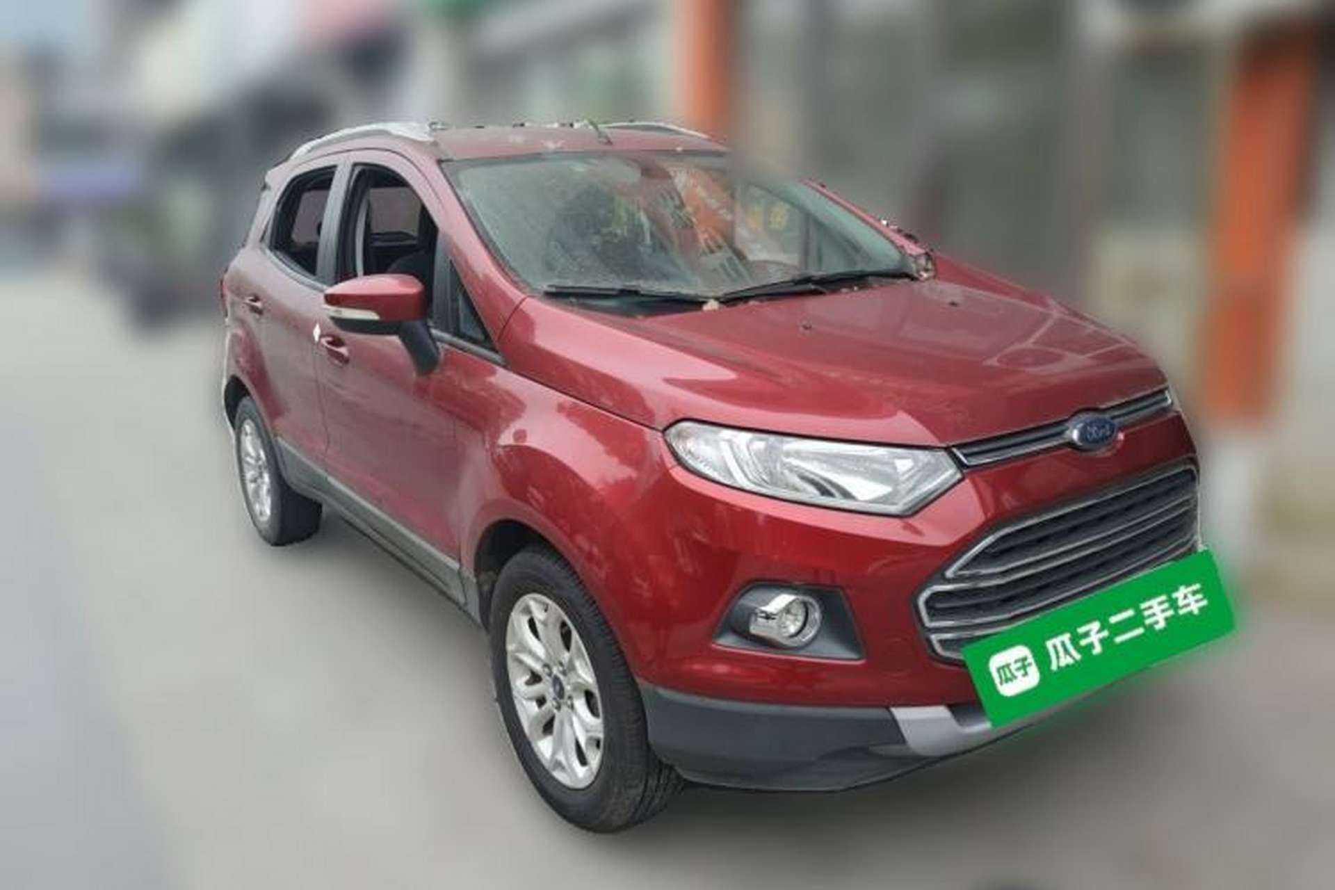 Used Ford EcoSport 2017 1.5L Automatic Prestige Model Front Right 45 Deg