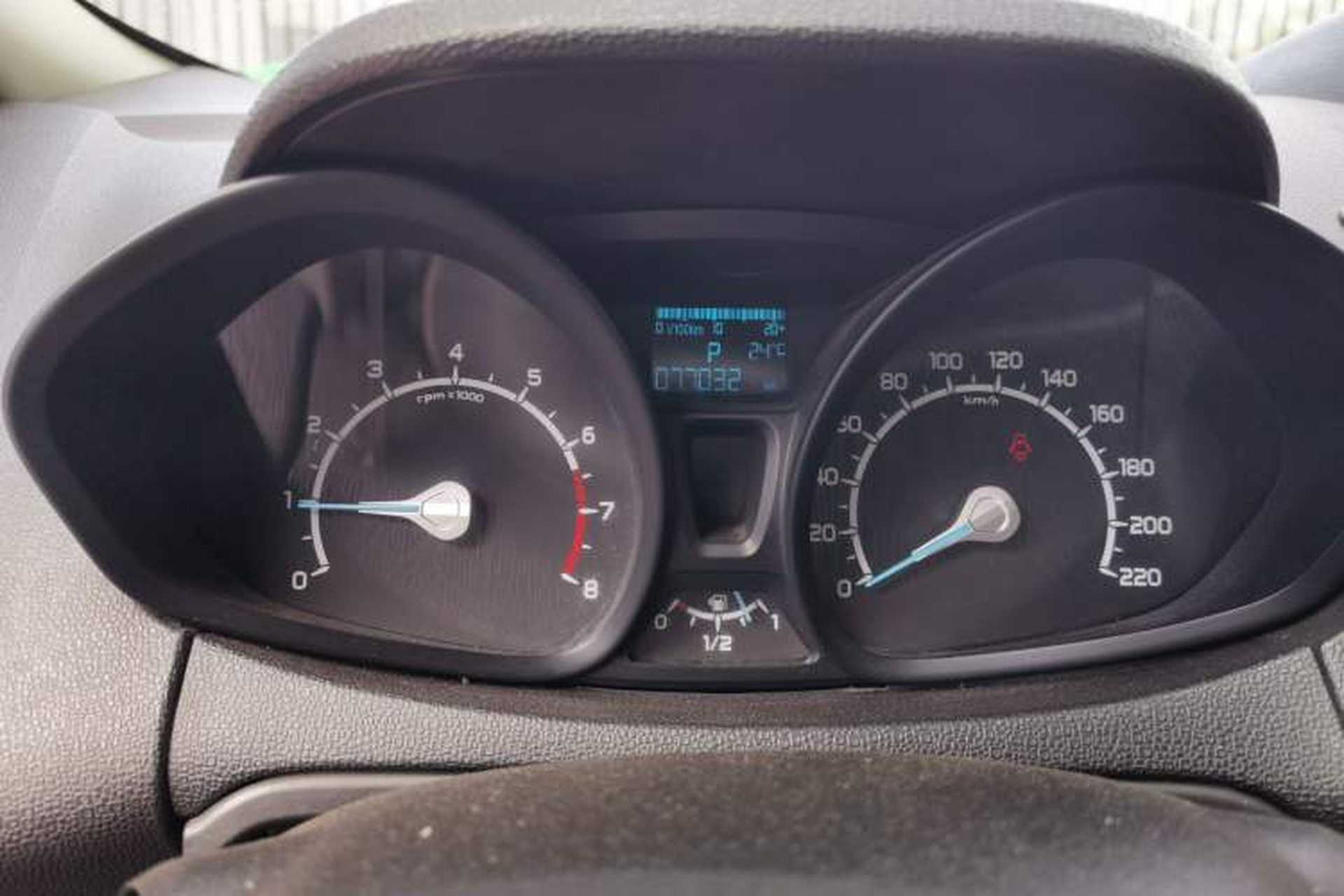 Used Ford EcoSport 2017 1.5L Automatic Trend Model Odometer Close Up