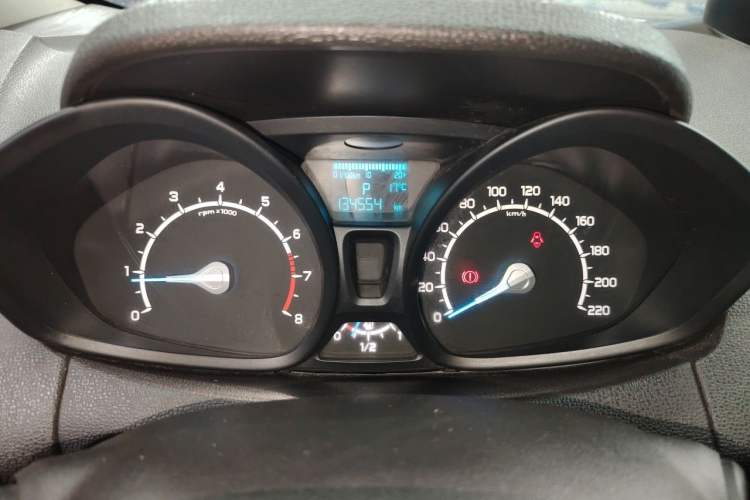 Used Ford EcoSport 2017 1.5L Automatic Trend Model Odometer Close Up