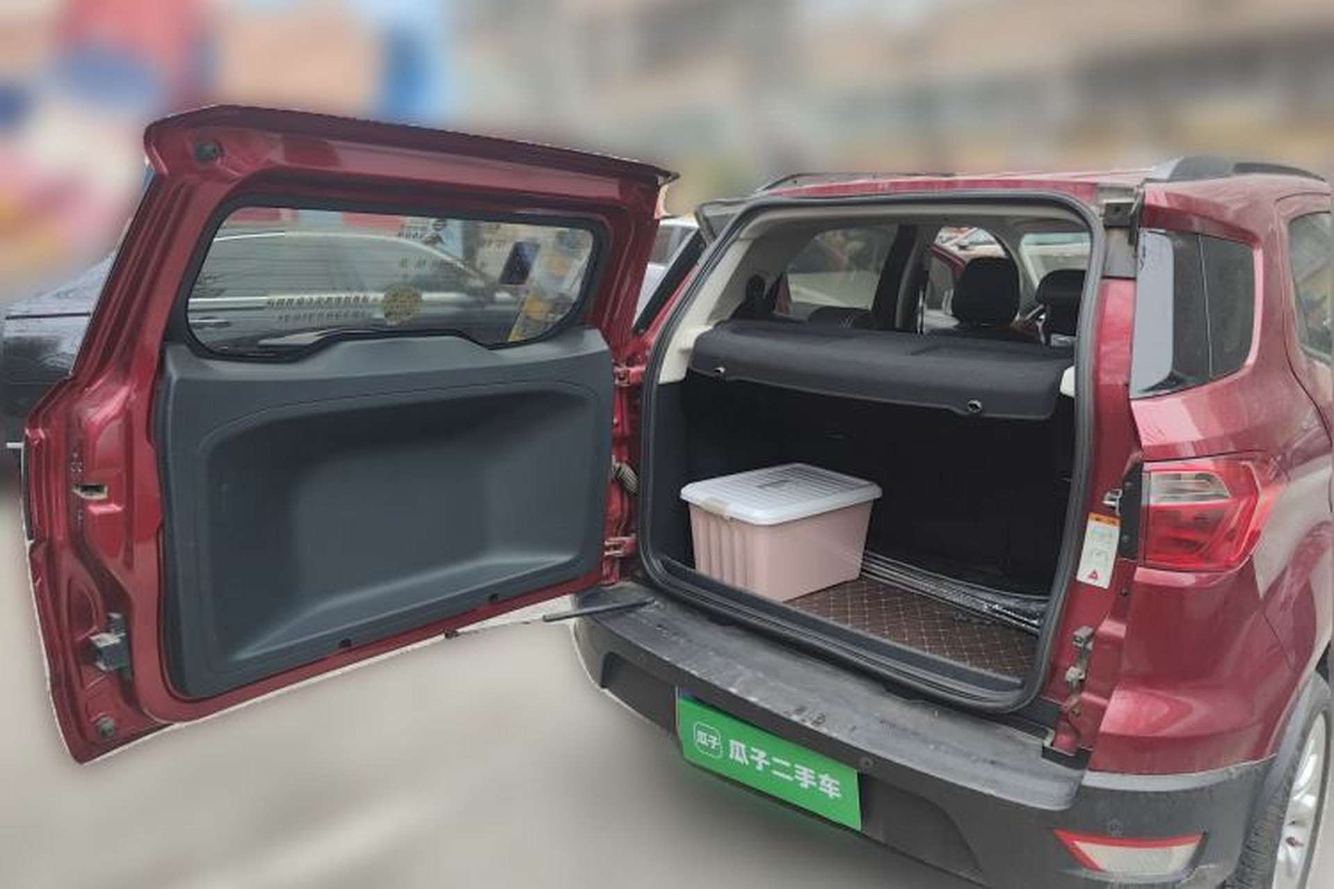 Used Ford EcoSport 2017 1.5L Automatic Trend Model Trunk