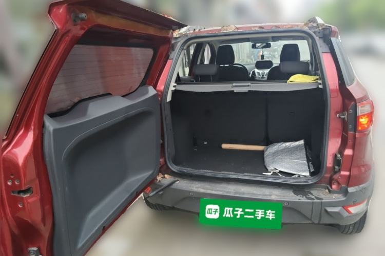 Used Ford EcoSport 2017 1.5L Automatic Prestige Model Trunk