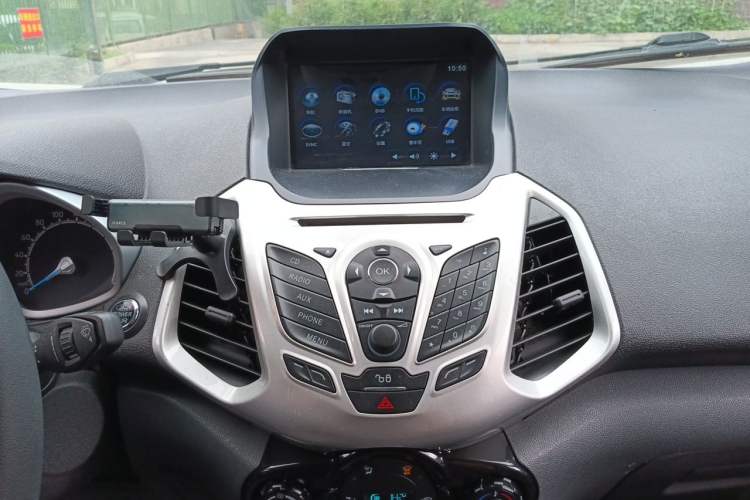Used Ford EcoSport 2017 1.5L Automatic Prestige Model Audio And AC Panel