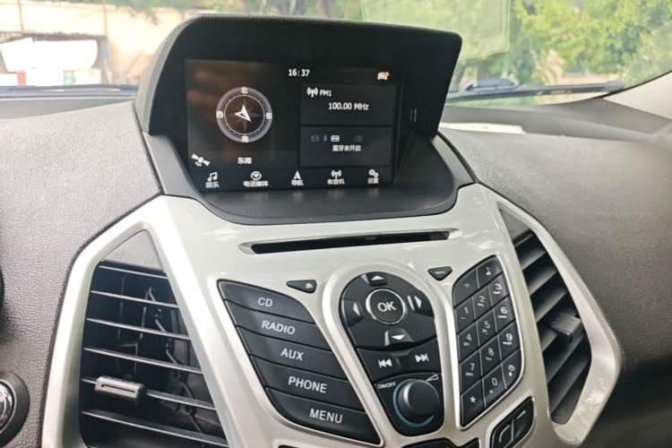 Used Ford EcoSport 2017 1.5L Automatic Prestige Model Audio And AC Panel