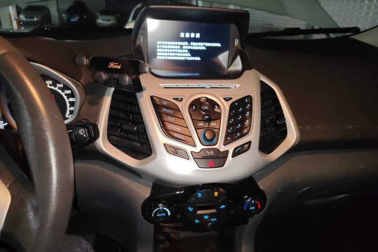 Used Ford EcoSport 2017 1.5L Automatic Prestige Model Audio And AC Panel