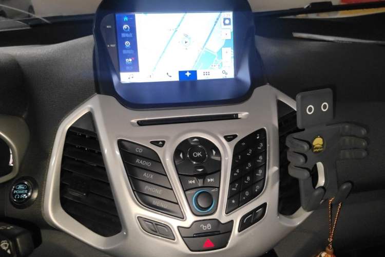 Used Ford EcoSport 2017 1.5L Automatic Prestige Model Audio And AC Panel